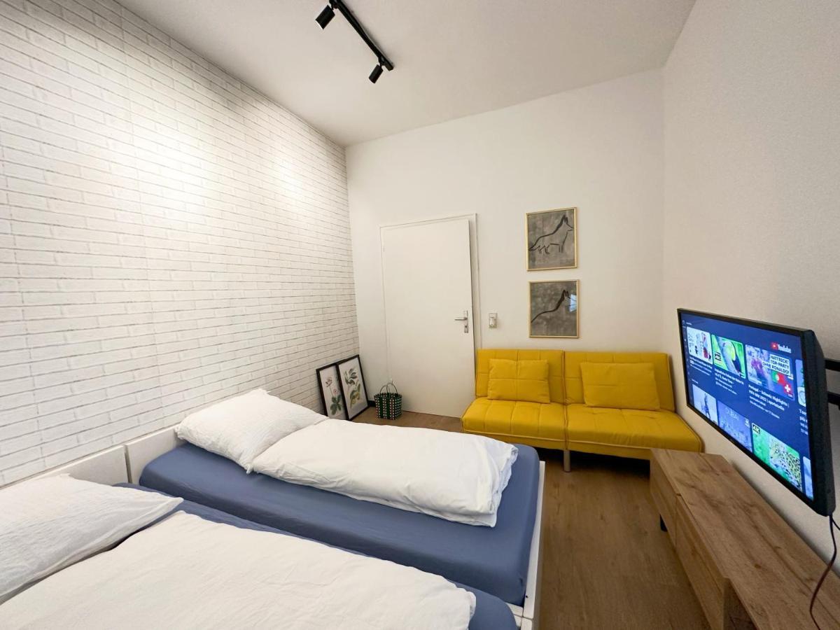 Igo Apartment 2 Schlafenzimmer Mit Waschmaschine Trockner Haustier Rheinufer 5Min Netflix Disney Plus 17-6 뒤스부르크 외부 사진