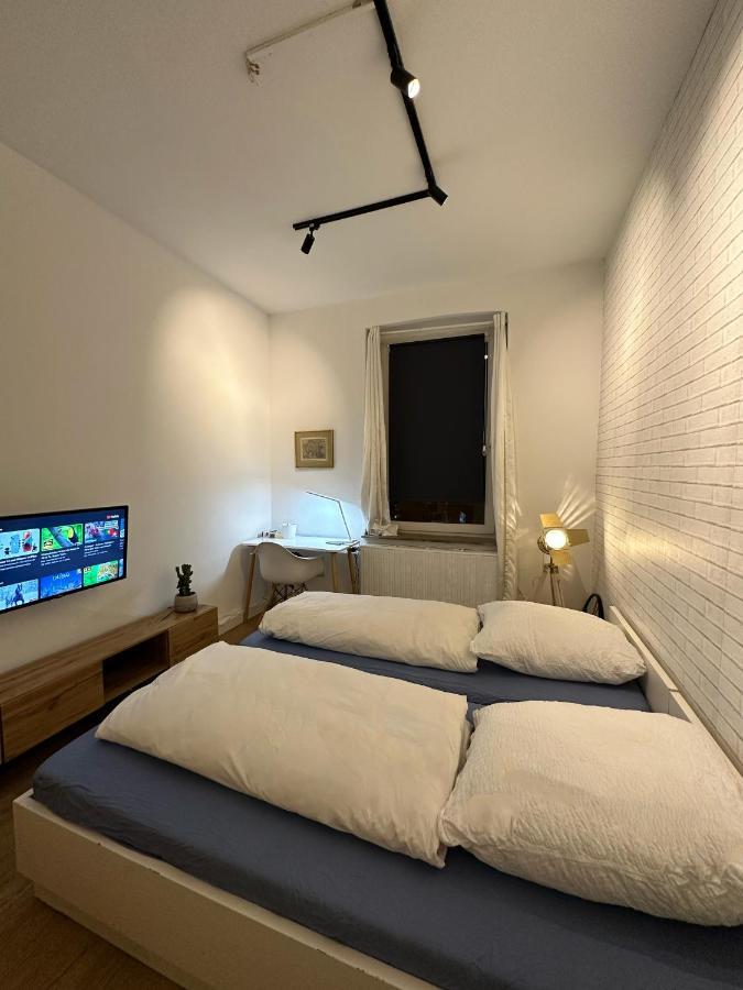Igo Apartment 2 Schlafenzimmer Mit Waschmaschine Trockner Haustier Rheinufer 5Min Netflix Disney Plus 17-6 뒤스부르크 외부 사진